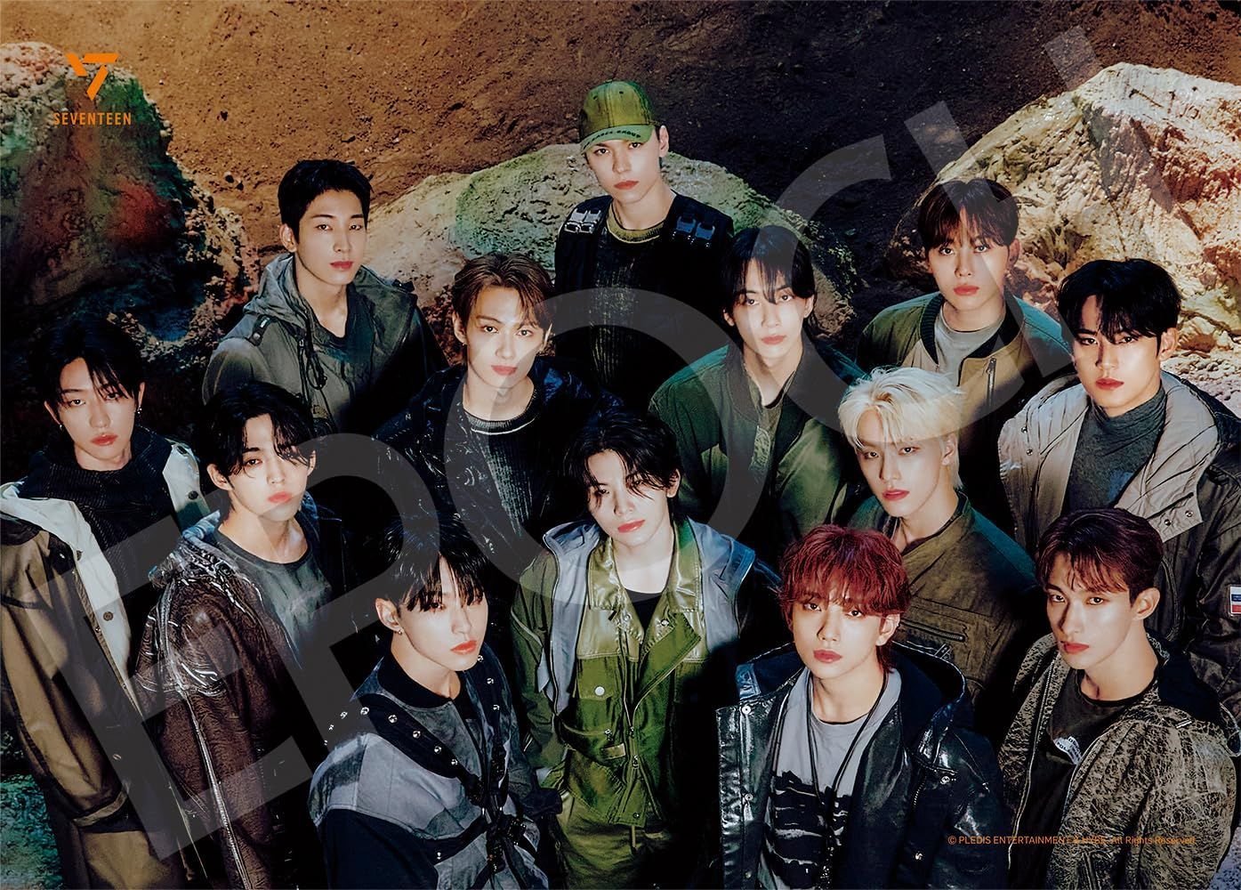 【在庫処分】500ピース ジグソーパズル SEVENTEEN SEVENTEEN BEST エポック社 ALBUM [ALWAYS YOURS] LIMITED B （38×53cm） 52-402s のり付き ヘラ付き EPOCH
