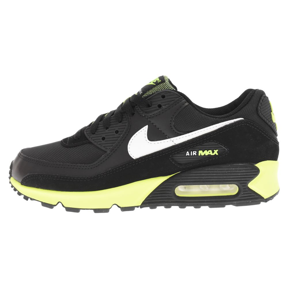 NIKE (ナイキ) AIR MAX 90 Hot Lime エアマックス ホットライム ローカットスニーカー ブラック/ライムグリーン US9.5/ 27.5cm DB3915-001 - メルカリ