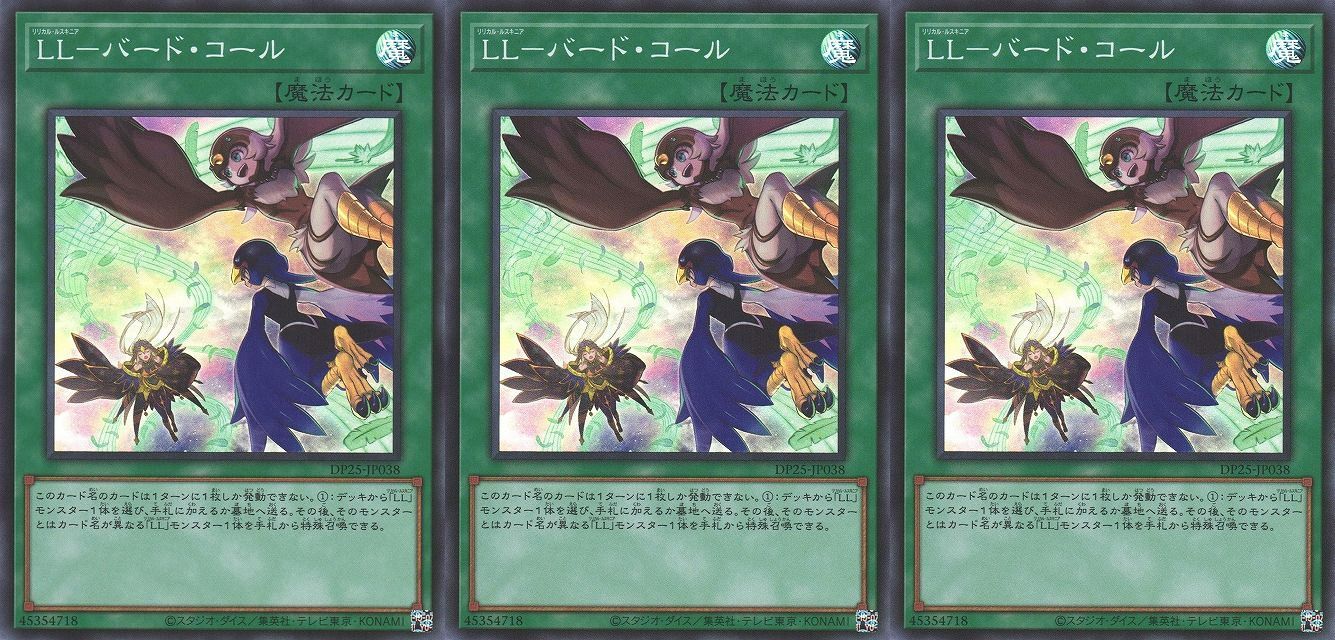 (DP25-JP038) LLバードコール スーパー 3枚