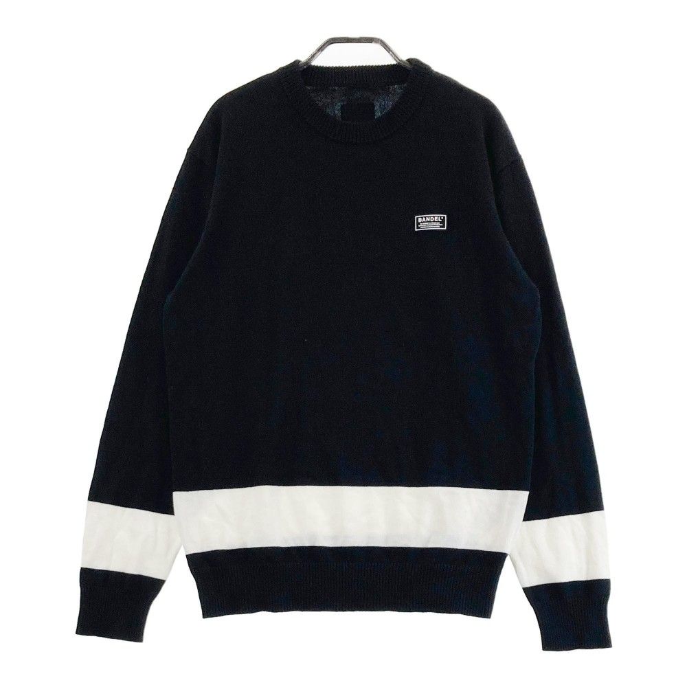 サイズ：L BANDEL バンデル  ニットセーター  ブラック系 [240101461609] ゴルフウェア メンズ ストスト サイズ：L BANDEL バンデル ニットセーター ブラック系