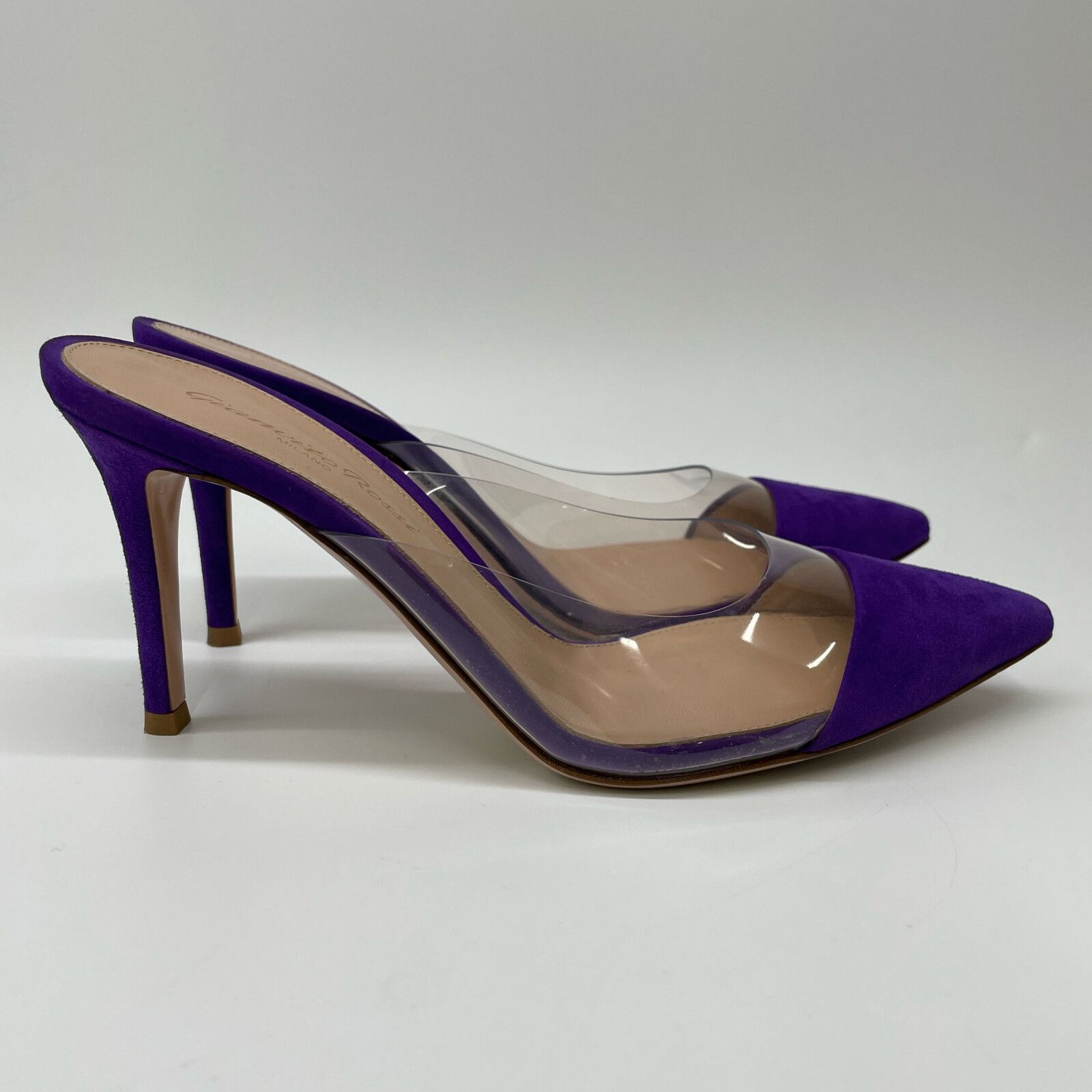 Gianvito Rossi ジャンヴィトロッシ 美品 G93440.85RIC.CPLVITP Gianvito Rossi ジャンヴィトロッシ 美品 G93440.85RIC.CPLVITP