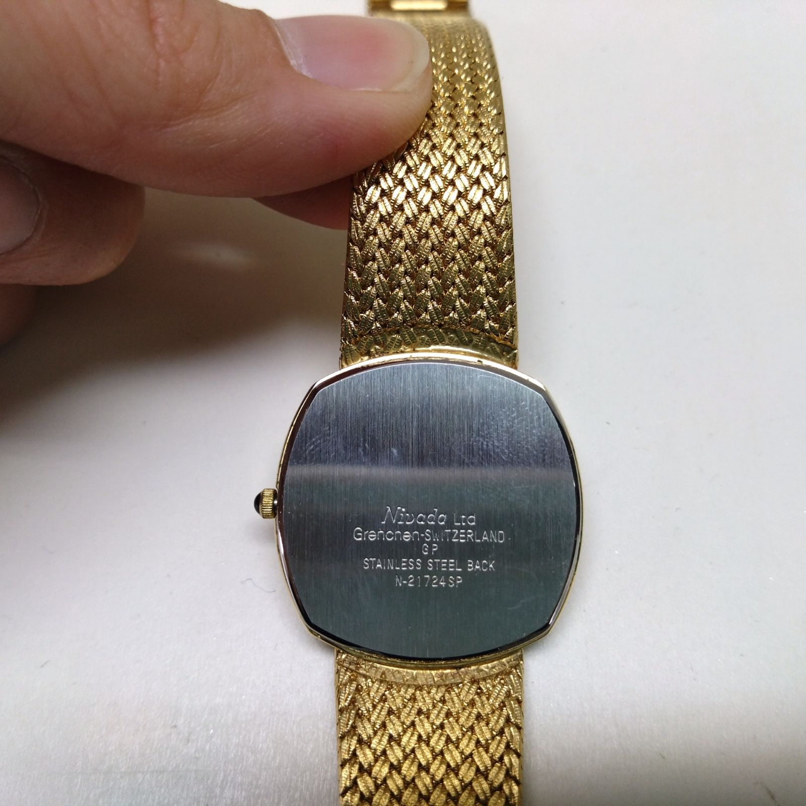 GP N-21724 NIVADA GRENCHEN 中古NIVADA (アナログ ☆ビンテージ