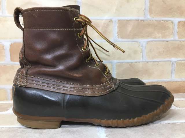 中古】 50年代 L.L.Bean ｴﾙｴﾙﾋﾞｰﾝ ﾋﾞｰﾝﾌﾞｰﾂ ﾚｲﾝﾌﾞｰﾂ ﾊﾝﾃｨﾝｸﾞｼｭｰｽﾞ 6ﾎｰﾙ