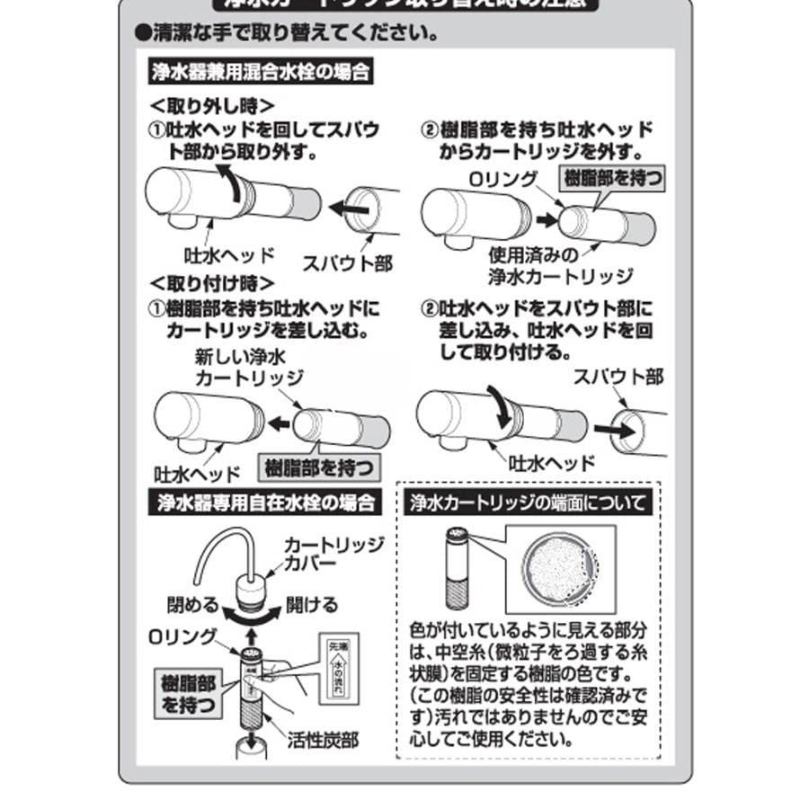 数量限定】カートリッジ BSC05003 SFC0002TTS 浄水器 ZSRJT002R12BC