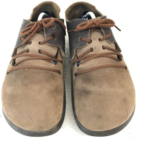 ビルケンシュトック/birkenstock☆レザーサンダルシューズ【40/25.0/茶