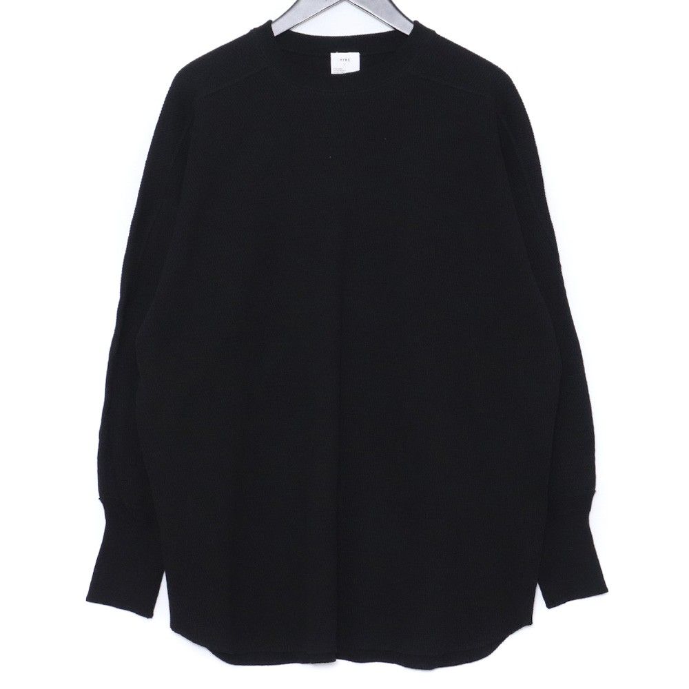 HYKE  サーマル　BIgフィット　size1 HYKE THERMAL SHIRT/BIG FIT サイズ1 - メルカリ