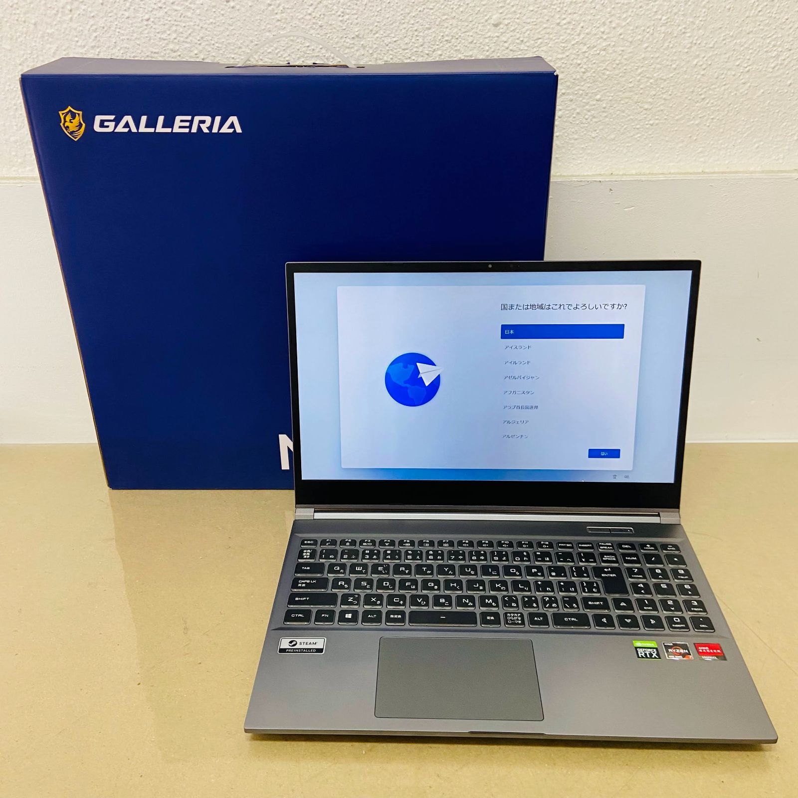 GALLERIA XL7R-R36 Ryzen7 RTX3060 ゲーミングノート- メルカリ