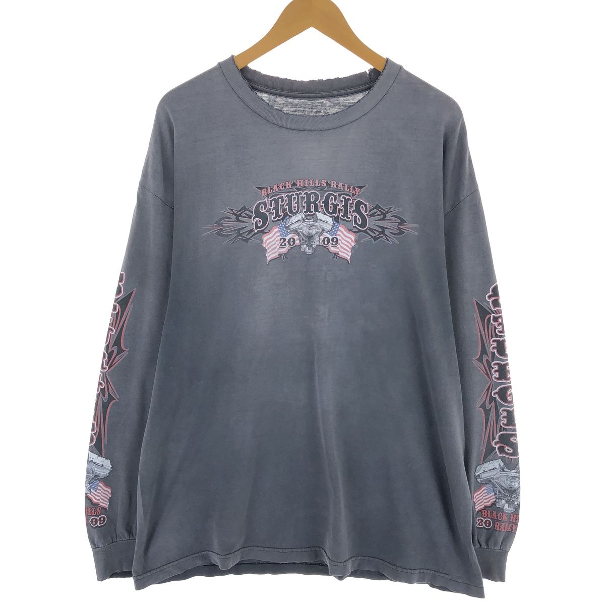 古着 ロングTシャツ ロンT メンズXL相当/eaa473640