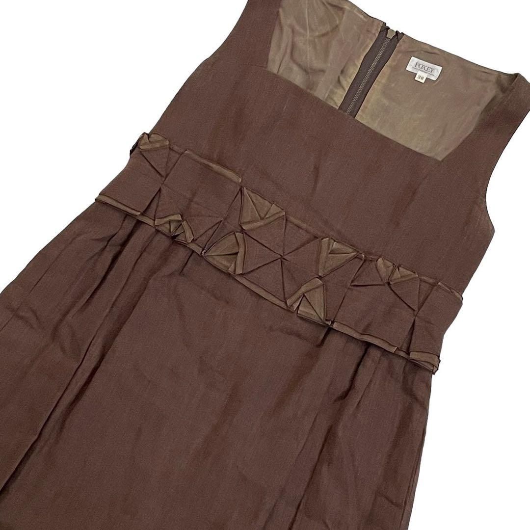 FOXEY BOUTIQUE フォクシー ブティック ワンピース リボン レース 