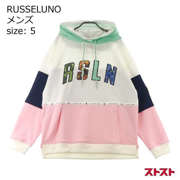 RUSSELUNO ラッセルノ RS-1910601 スウェット パーカー ルチャ 5 ラッセルノ ルチャ　パーカー　XL　送料無料！