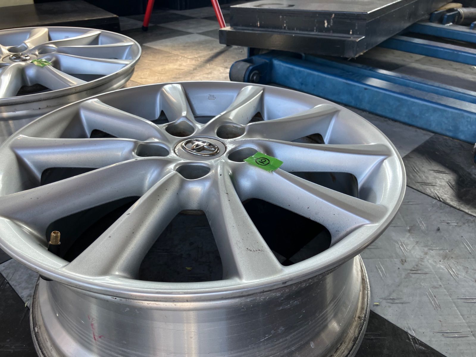 エスティマ純正１７インチホイール　4本セット トヨタ エスティマ50純正ホイール4本セット 中古 17インチ アルミ