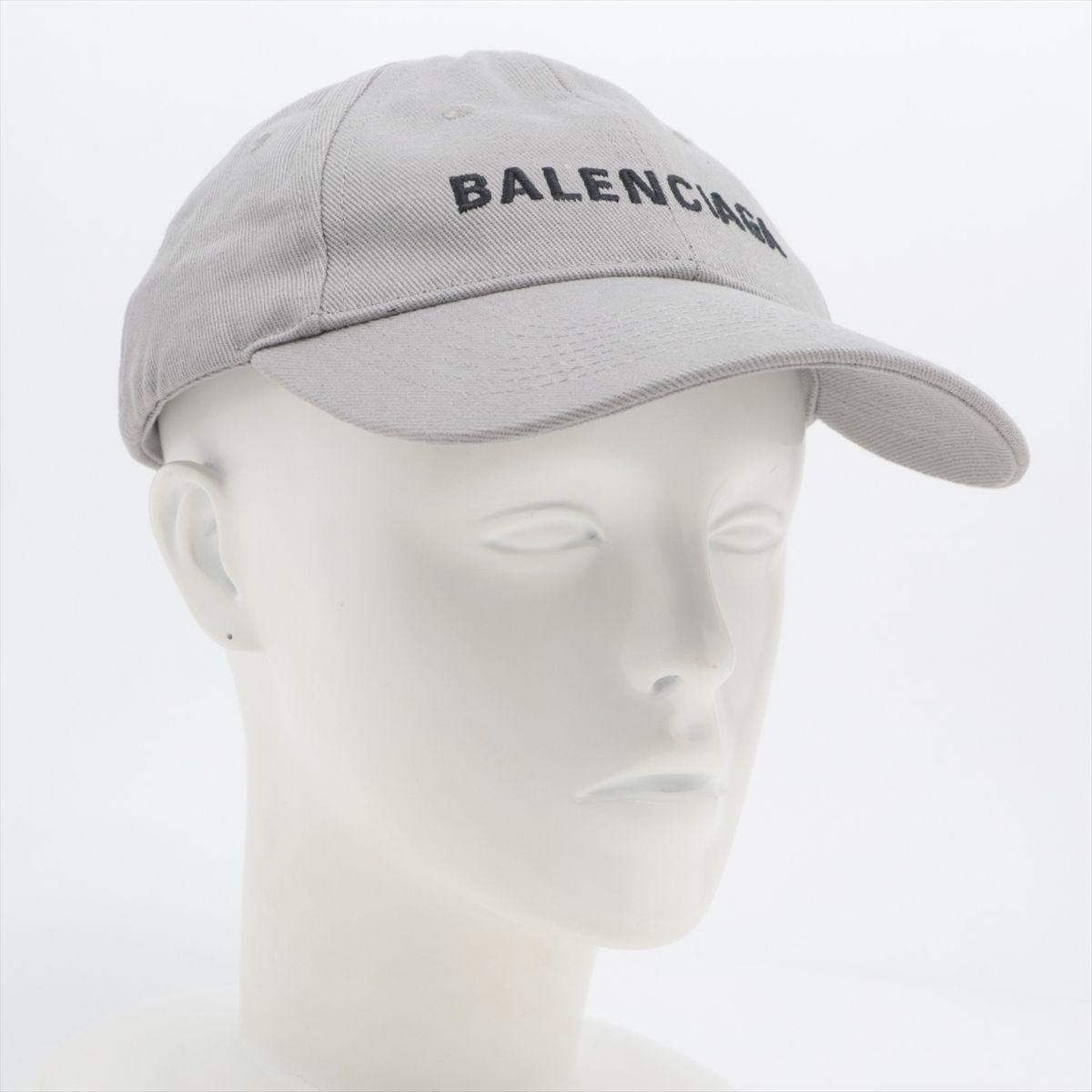 BALENCIAGA バレンシアガ ロゴ キャップ グレー