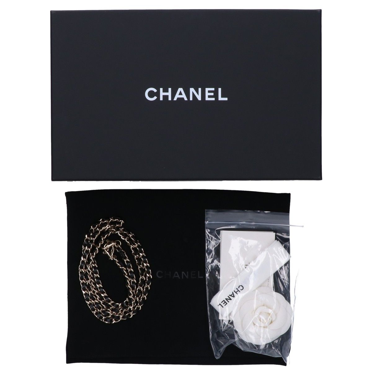 CHANEL シャネル 新品同様 AP4385 キャビアスキン ロング