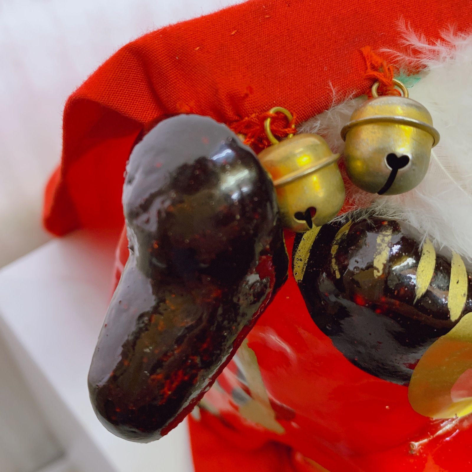 希少 手獅子 日本舞踊 小道具 獅子舞 赤獅子 舞手獅子 獅子頭