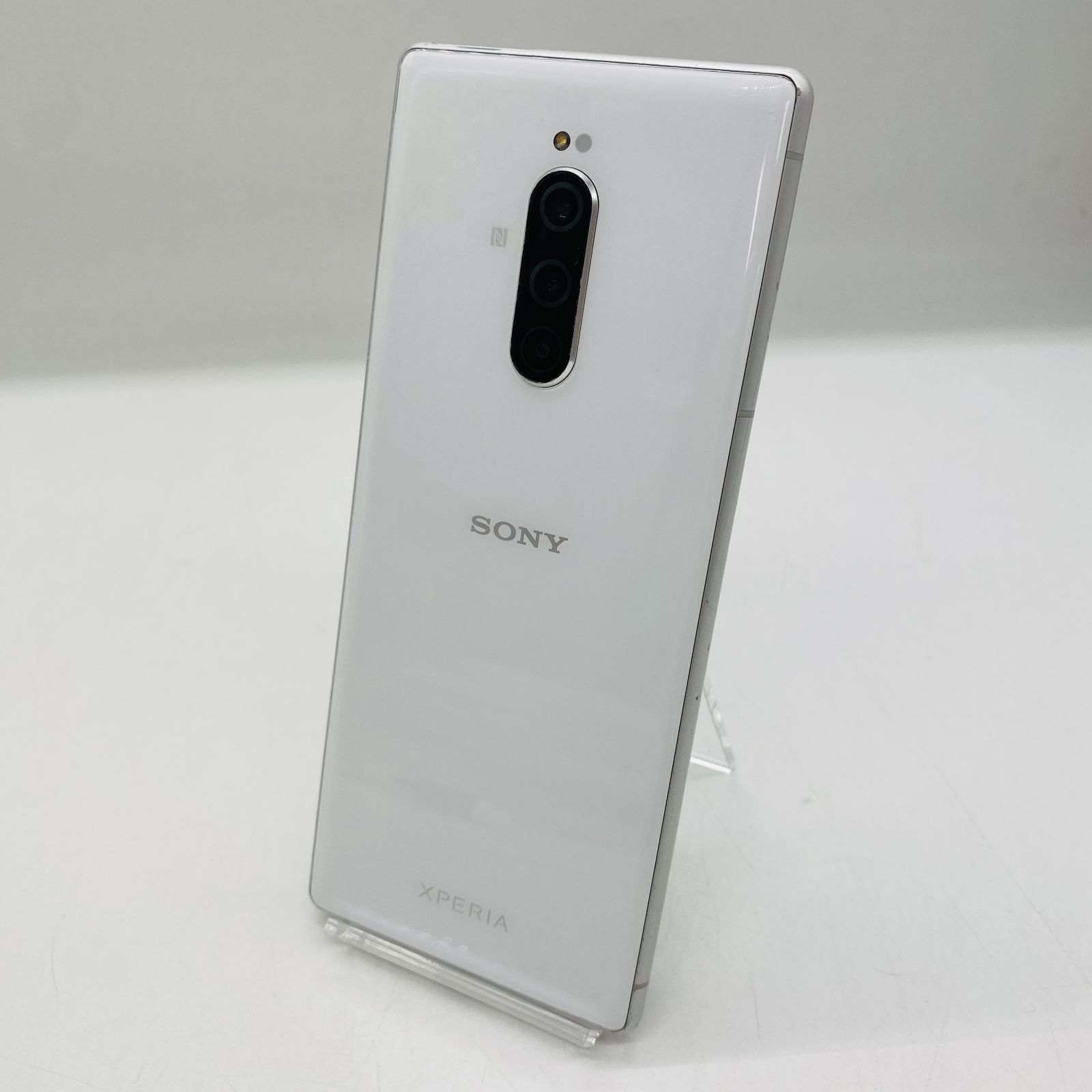 SoftBank Xperia 1 White 64 GB 中古品 - 携帯電話