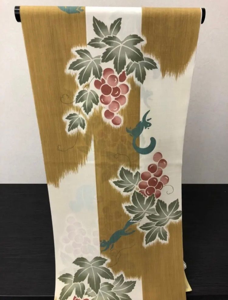 A112愛華 訪問着物 絞り 辻ヶ花 水色 正絹 ゆったり 身丈169 cm 2025年