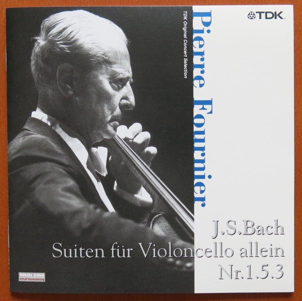 中古】J.S.バッハ：無伴奏チェロ組曲第1, 3, 5番 / フルニエ(ピエール