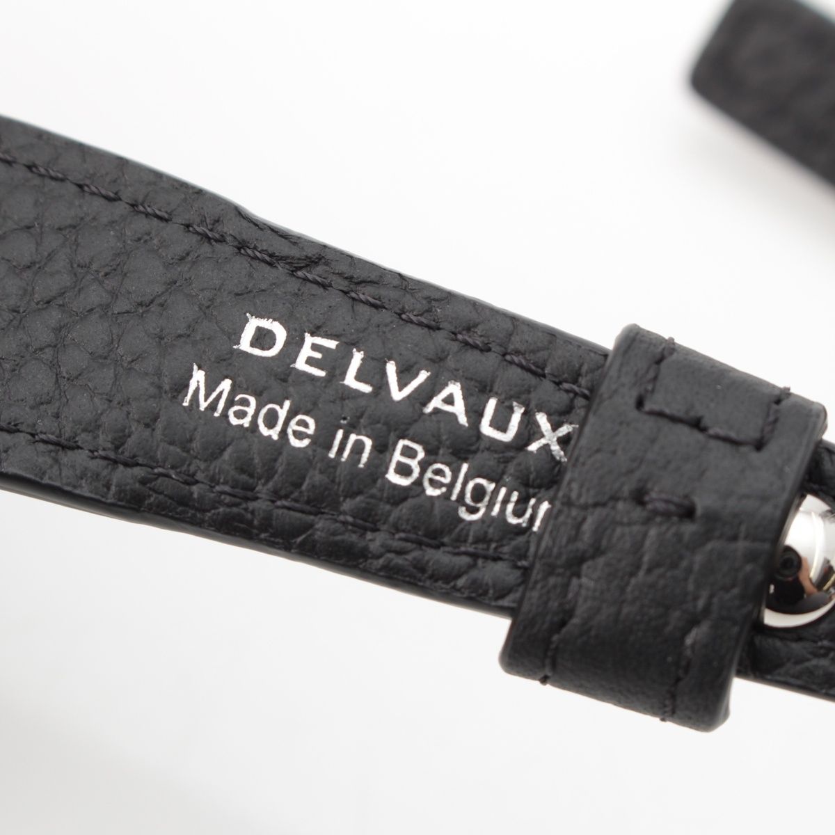 デルヴォー Adjustable Long Strap レザー ショルダーストラップ