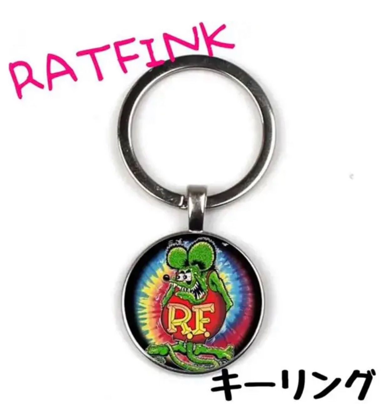 RATFINK ラットフィンク キーホルダー キーリング ストラップ - ___에