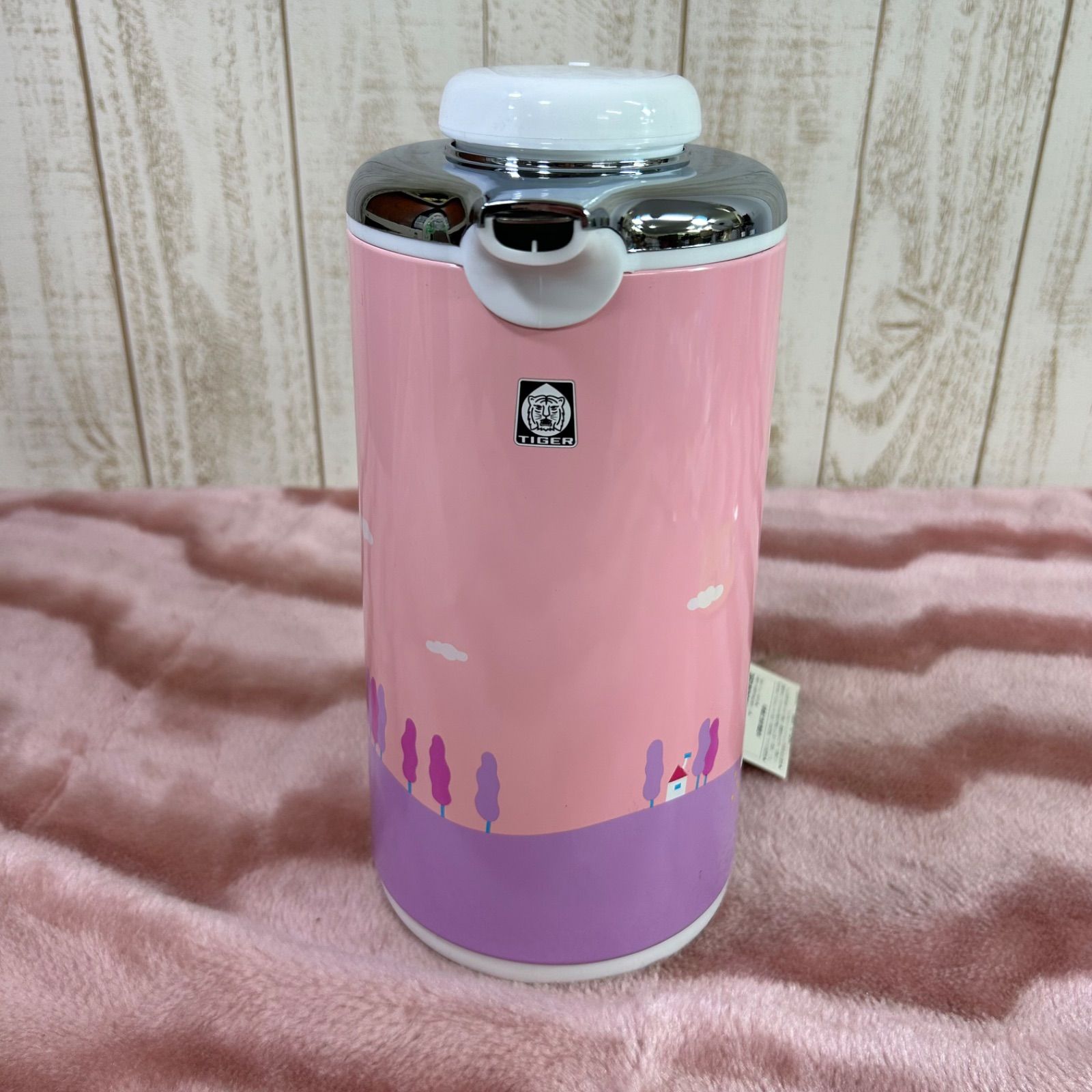 昭和レトロ タイガー魔法瓶 保温ポット 花柄ピンク 新品 TIGER - メルカリ