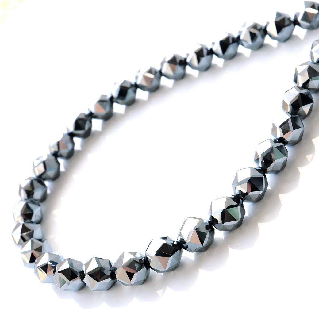 新着商品】本物 ネックレス スターカット テラヘルツ鉱石 8mm