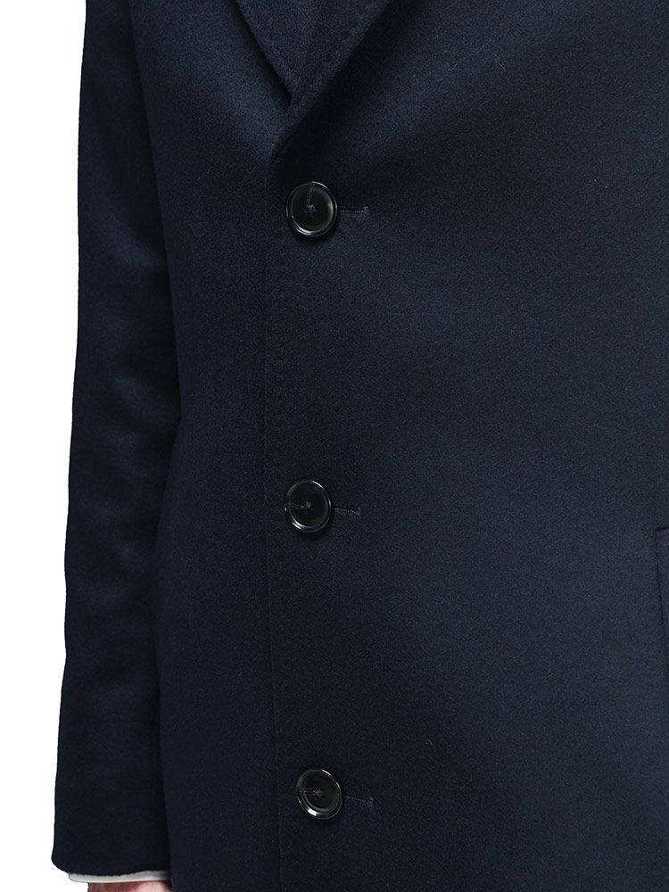 HUGO BOSS ヒューゴボス カシミヤ混 シングル チェスターコート KANDAIZUMI_COM