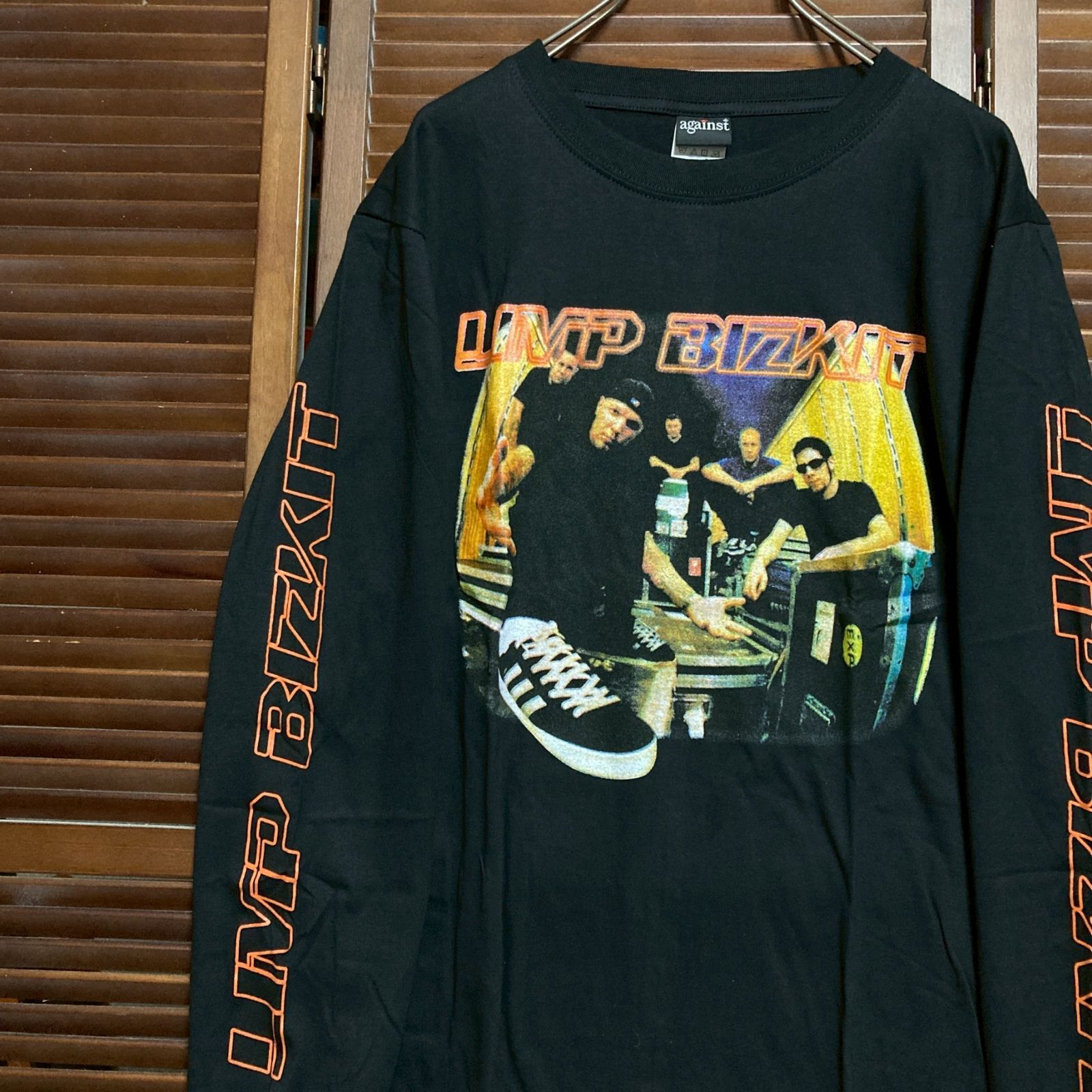 ⭐︎ リンプビズキット LIMP BIZKIT 黒 ラップ Tシャツ 長袖 ロンT
