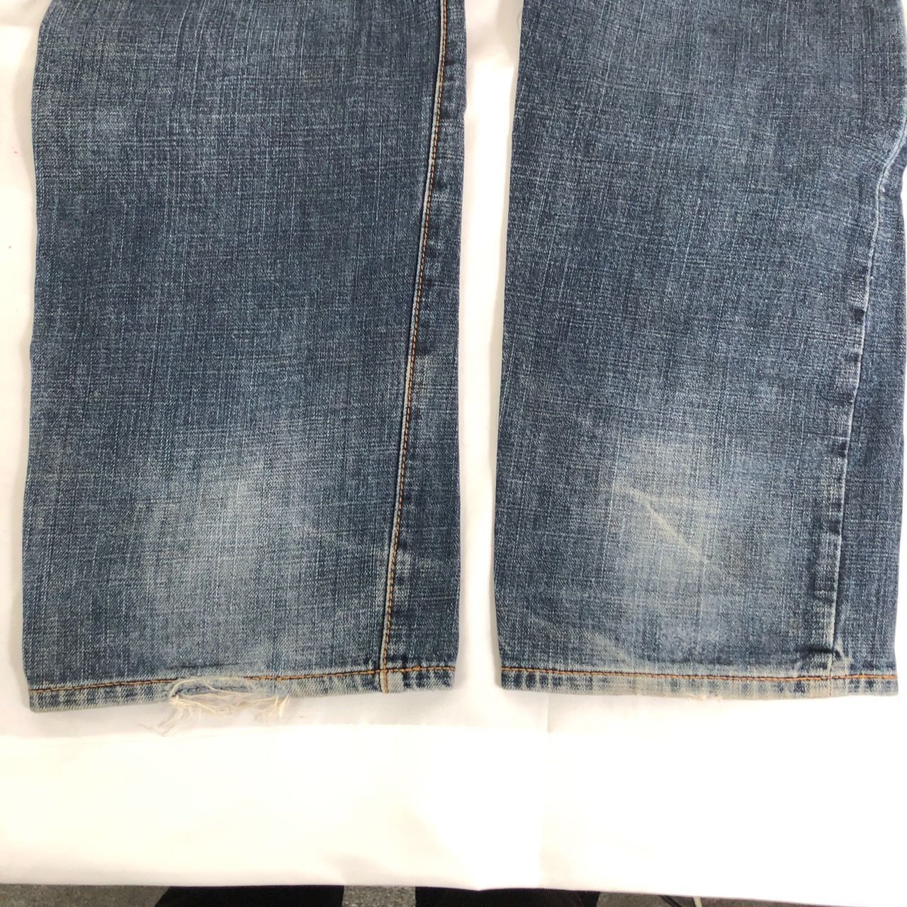 EVISU エヴィス デニム パンツ ジーンズ N°:5005 ユーロ ピンク 家紋