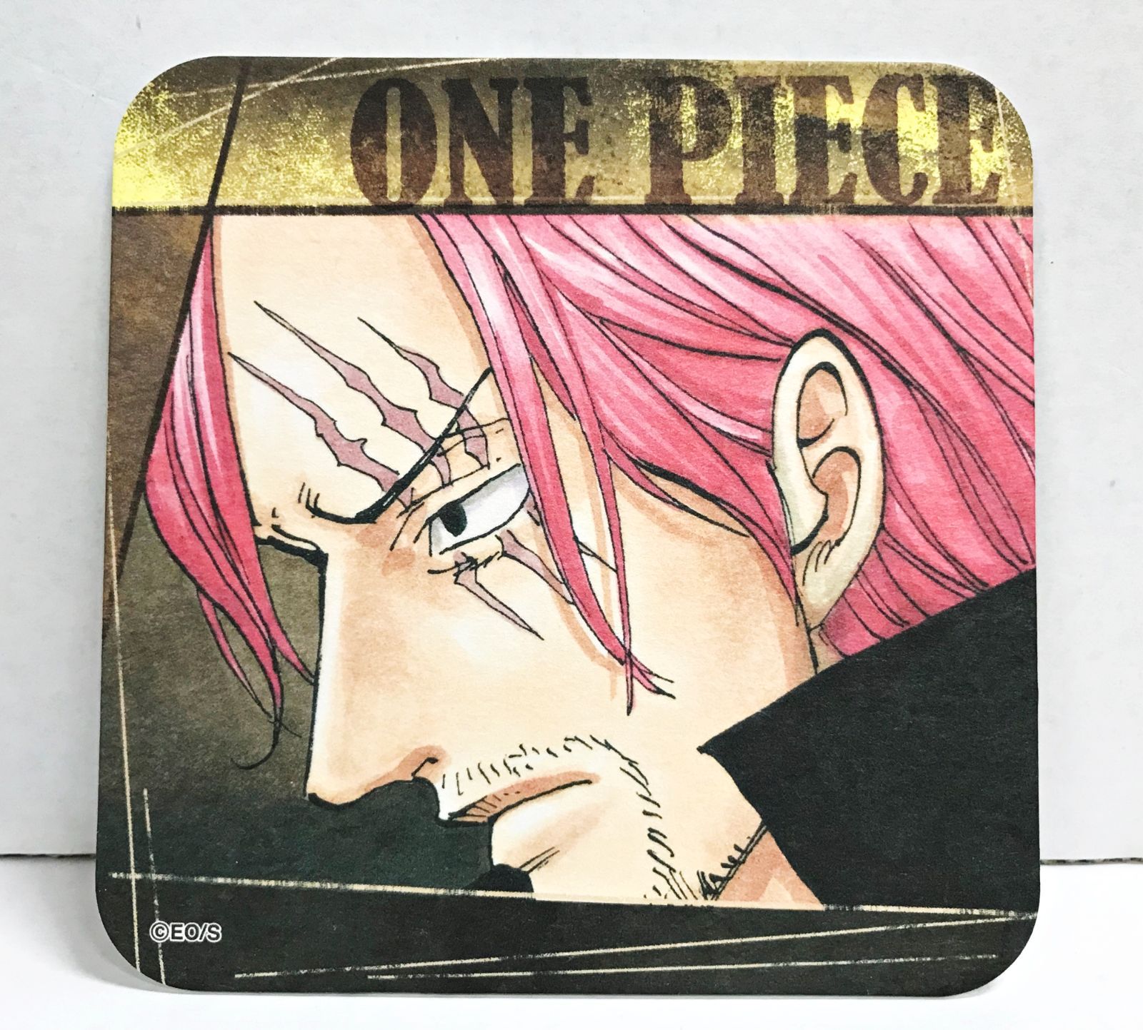 33. シャンクス アートコースター ワンピース～航海の軌跡～ ジャンプ