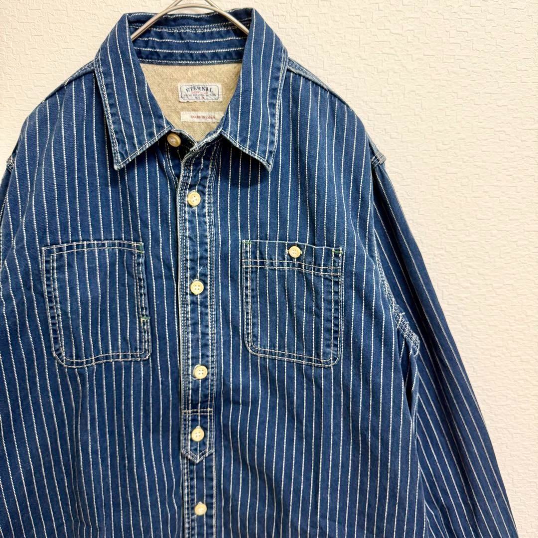 ETARNAL JEANS エターナルジーンズ ウォバッシュ長袖 ETARNAL JEANS エターナルジーンズ ウォバッシュ長袖