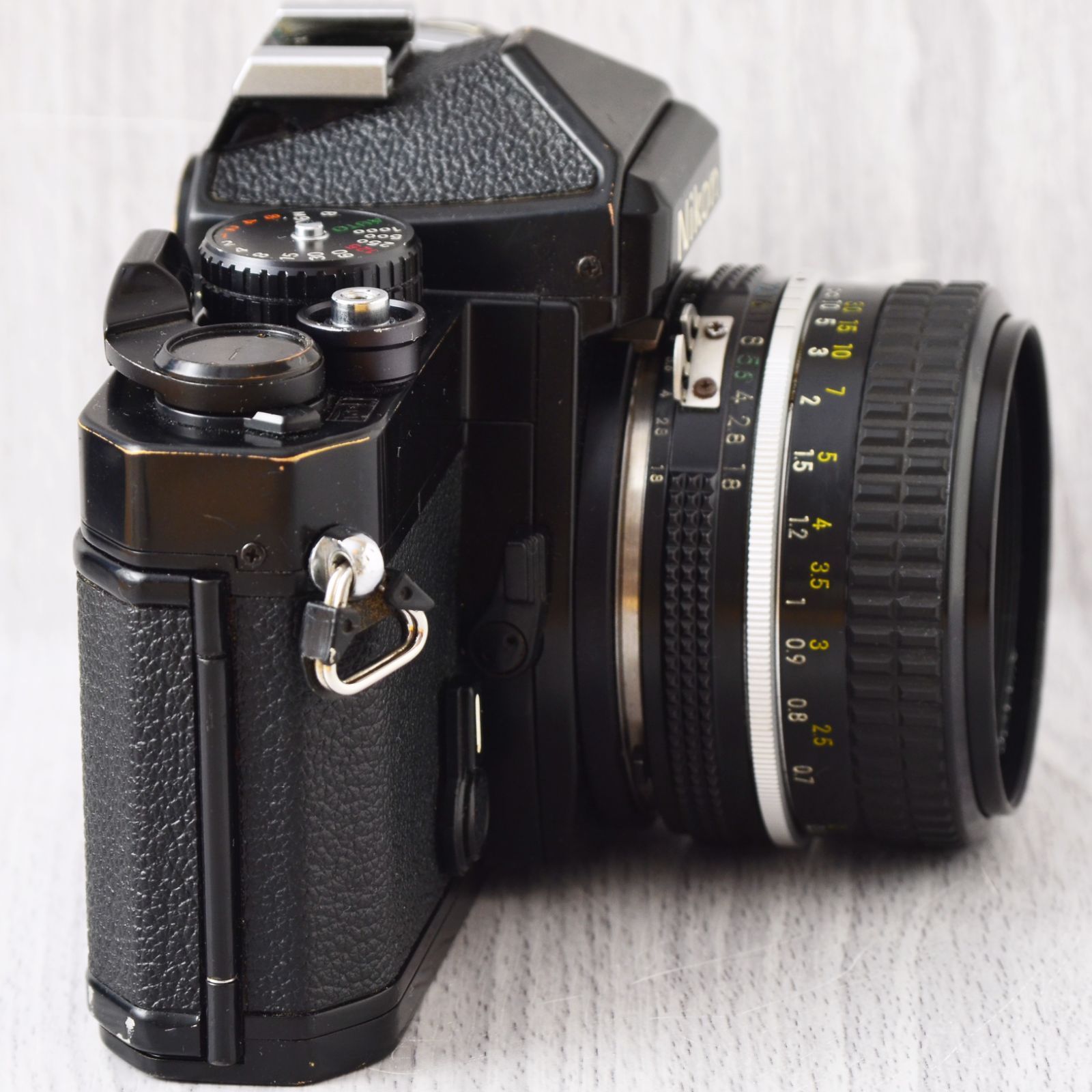 美品! Nikon FE 黒 + 50mm f1.8 露出計動作 修理・整備済 完動品