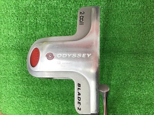 オデッセイ WHITE STEEL 2 ball BLADE2 34インチ パター PT スチール フレックスその他 メンズ 男性用 右利き 右用 Cランク ゴルフクラブ