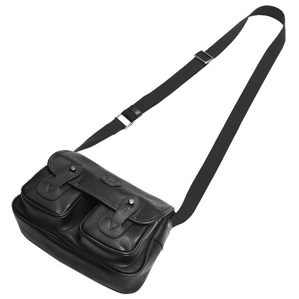 ハンティングワールド　ブラック　レザー　ショルダーバッグ Amazon | [ハンティングワールド] メンズショルダーバッグ レザー