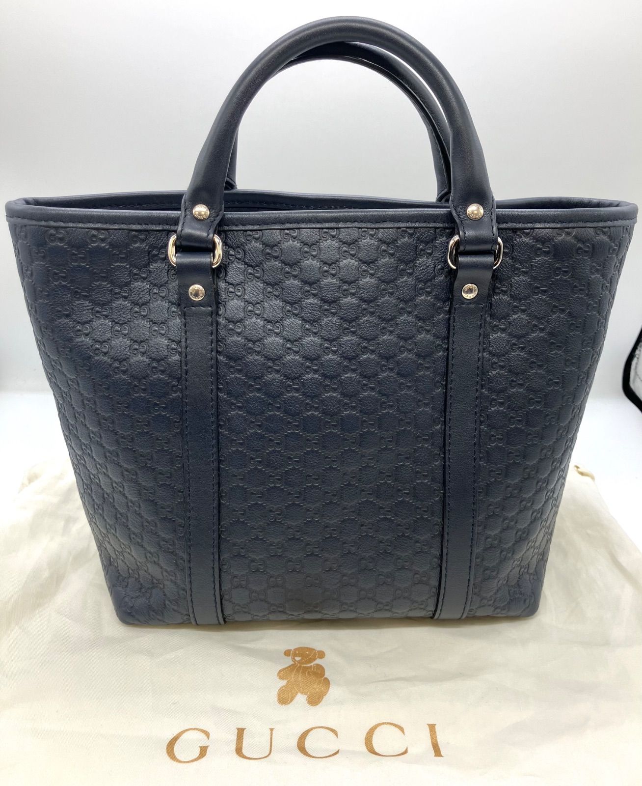 鑑定済み】正規品 グッチ GUCCI マイクログッチシマ キッズ