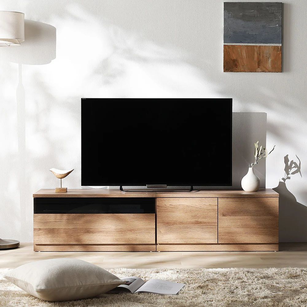 2025年新発売 ワイドテレビボード 引き出しタイプ 分割式組み替え自在