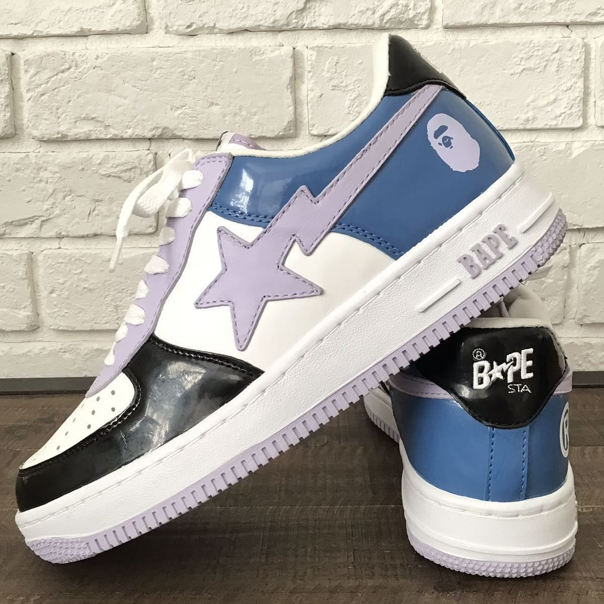 bapesta a bathing ape エイプ us8 26cm スニーカー - スニーカー