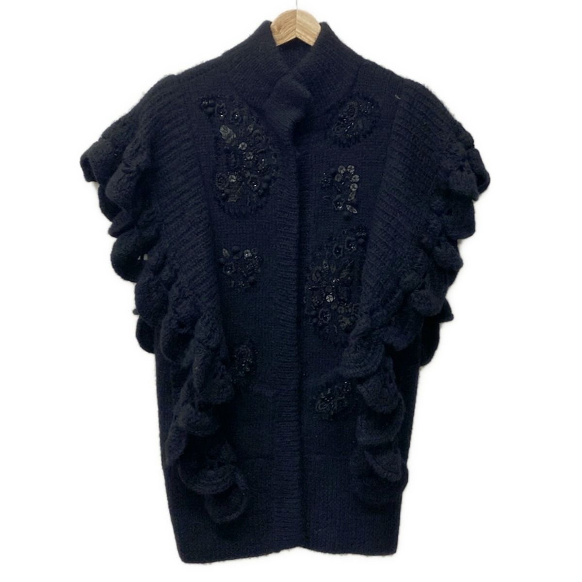 ケイタマルヤマKEITA MARUYAMA エッフェル塔ステッチ刺繍半袖ニット 黒1 【レディース】 楽天市場】【中古】 ケイタマルヤマKEITA MARUYAMA エッフェル塔