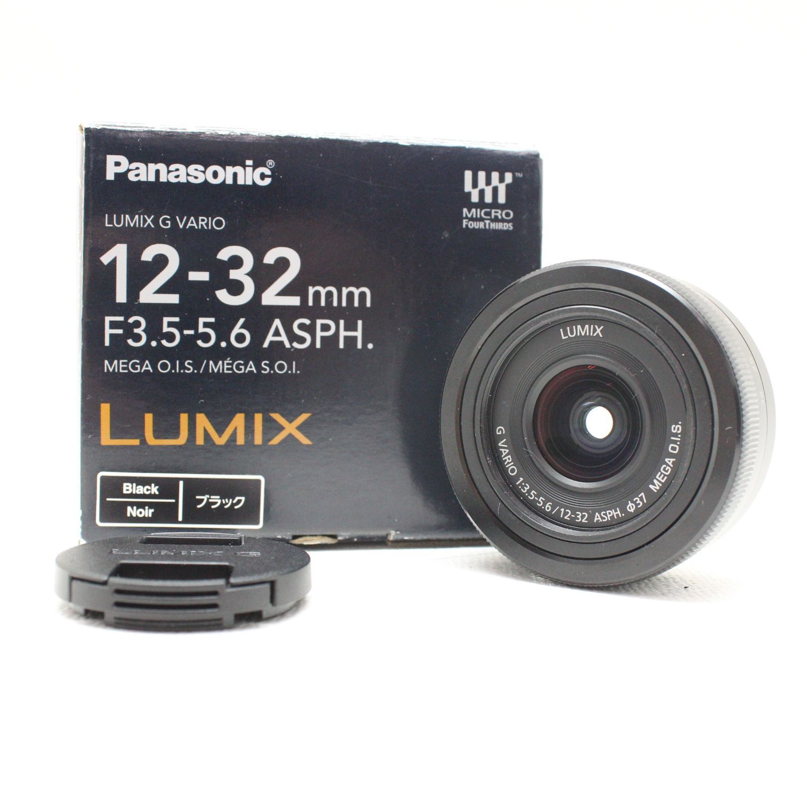 ♢【訳あり】Panasonic LUMIX G VARIO 12-32mm F3.5-5.6 ブラック - メルカリ