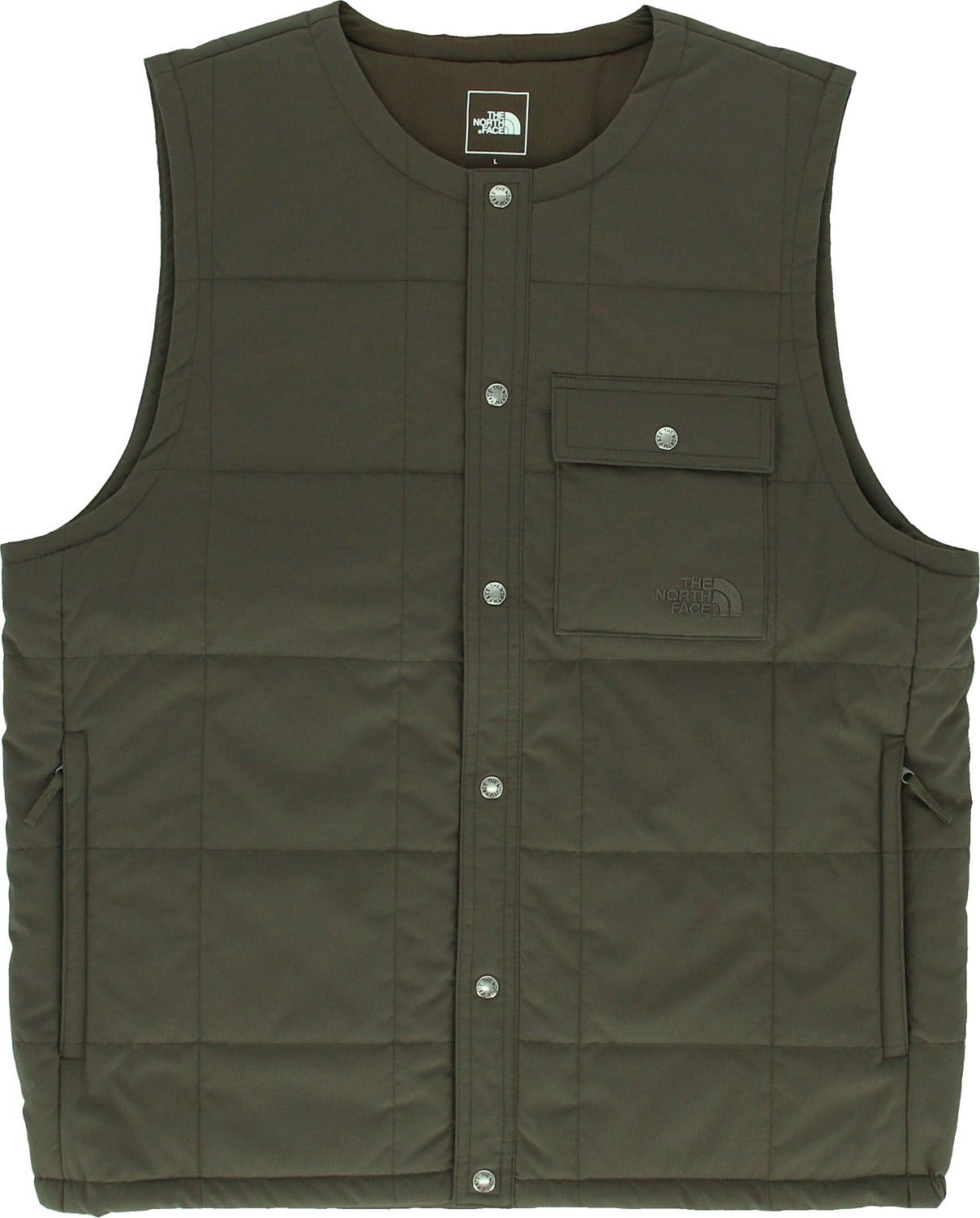 ザ ノース フェイス THE NORTH FACE アウトドア メドウウォームベスト メンズ レディース アウター 軽量 秋冬 キャンプ 普段使い ノースリーブ ファスナーポケット コンパクト 収納袋付き 持ち運び NY32530 NT ニュートープ