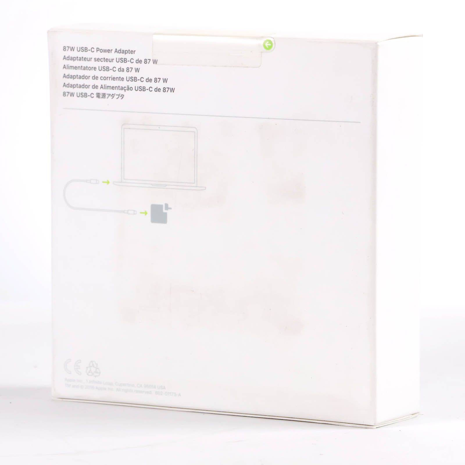 Apple - Apple 純正 87W USB-C 電源アダプター 新品 未開封 中古品】Apple 87W USB-C電源アダプタ [A_MNF82J/A] – 秋葉館