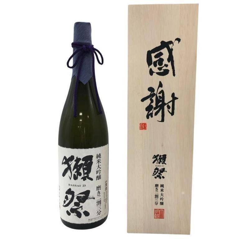 箱入り　獺祭磨き二割三分1800ml 獺祭 磨き二割三分 純米大吟醸 木箱入り 1800ml 日本酒 だっさい