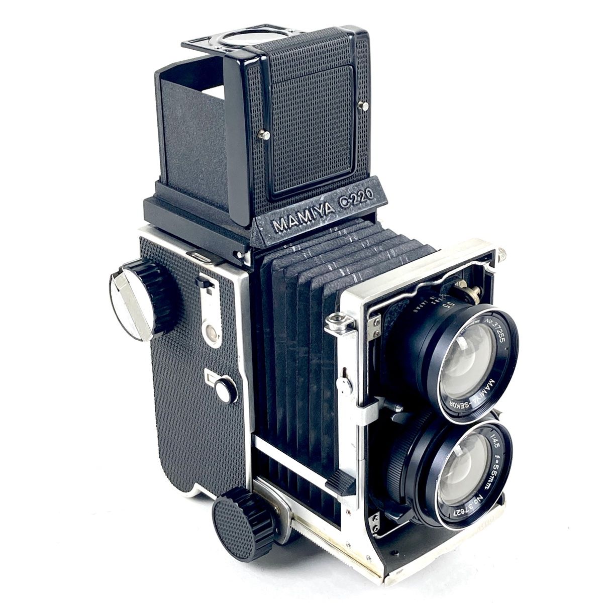 マミヤ Mamiya マミヤ C220 プロフェッショナル MAMIYA+SEKOR 55mm F4.5 Cシリーズ用 二眼レフカメラ 【中古】 -  メルカリ