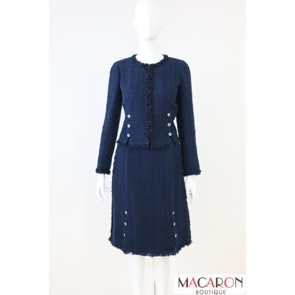 Rene☆ルネ ツイードジャケット＆スカートスーツ 6913120 定価14