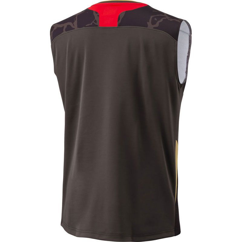 YONEX ヨネックス メンズゲームシャツ ノースリーブ テニス ゲームシャツメンズ 10731-015 ブラウン