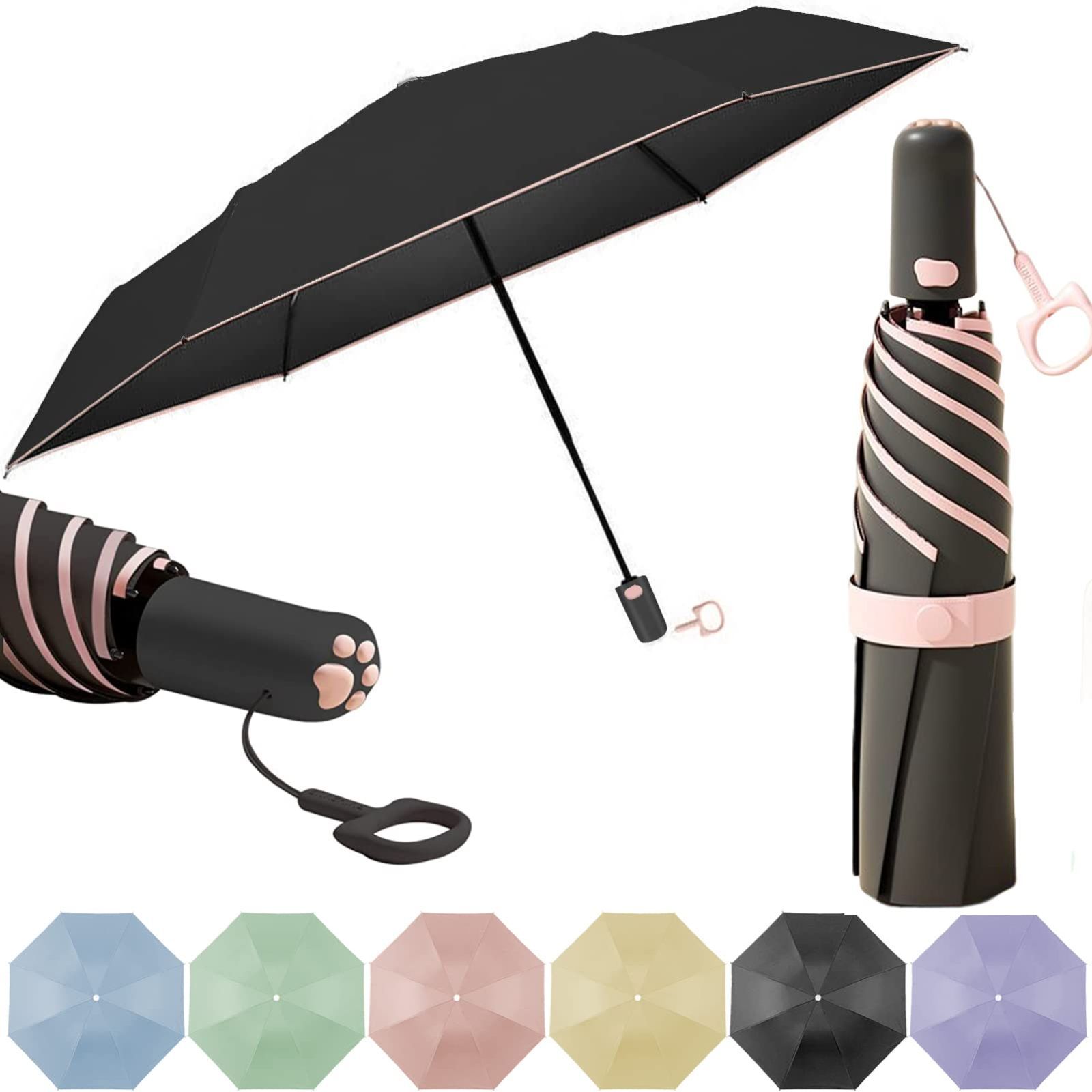 在庫セール】Formemory 猫の肉球傘 日傘 折りたたみ傘 カラー 6色 ...