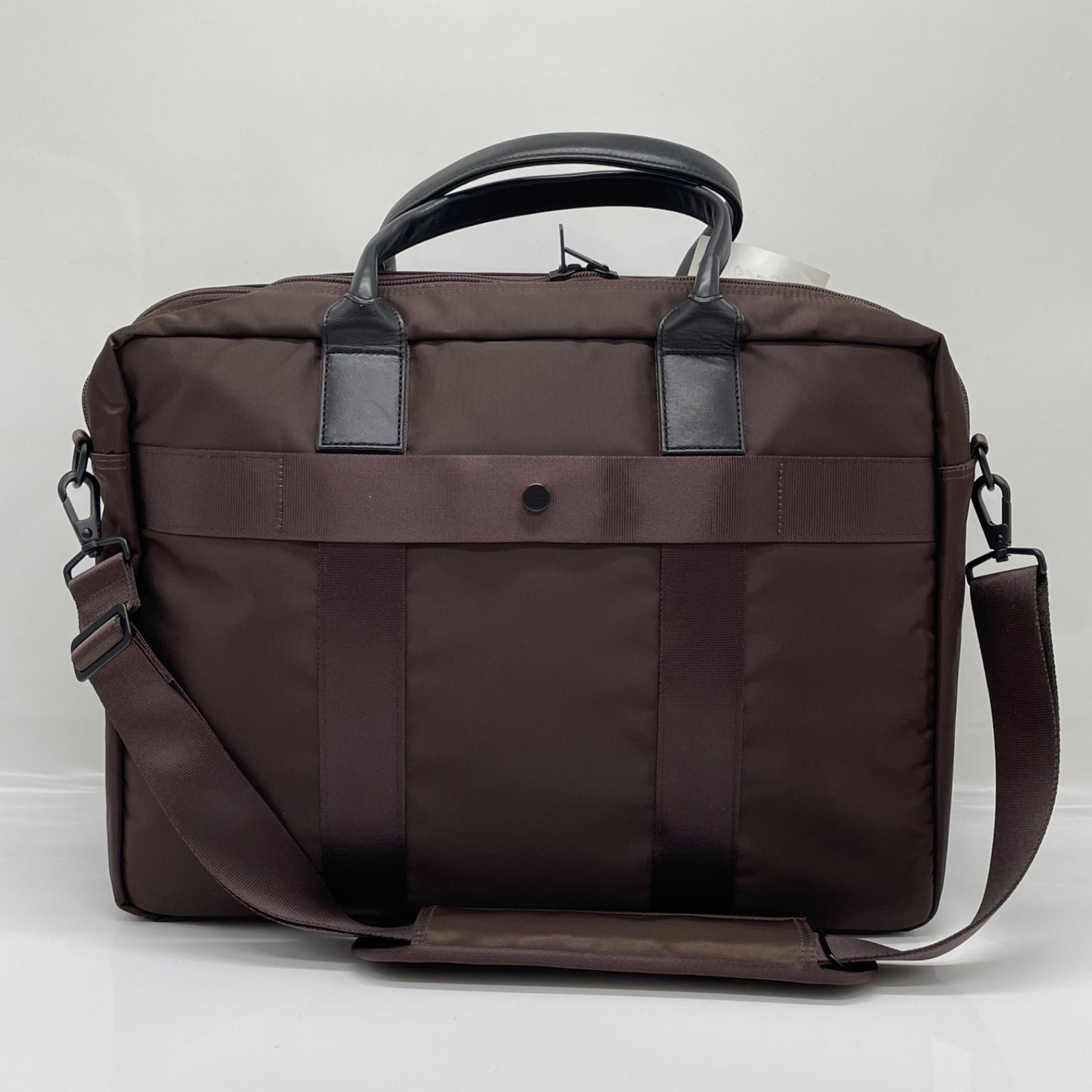 BN6326 PORTER TIME ポーター タイム 2WAY ブリーフケース 655-06167 ブラウン ビジネスバッグ ショルダー PC収納可