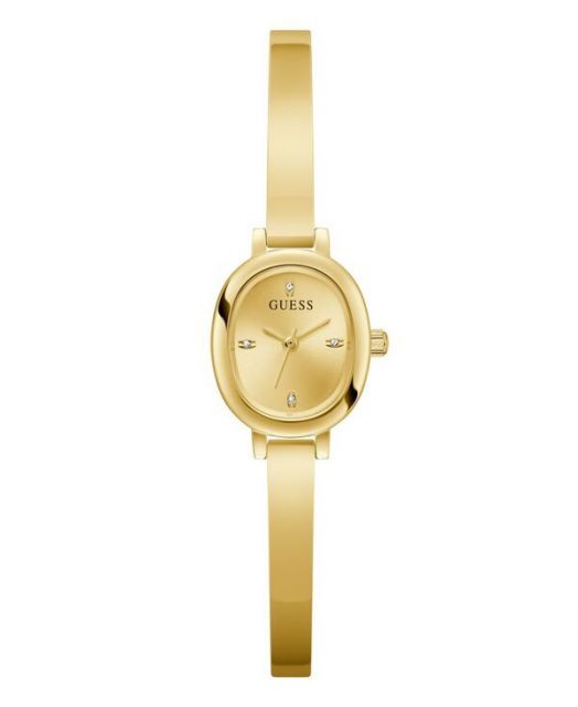 送料無料 ゲス レディース 腕時計 アクセサリー Women s G Tone Analog Watch 21mm G Tone