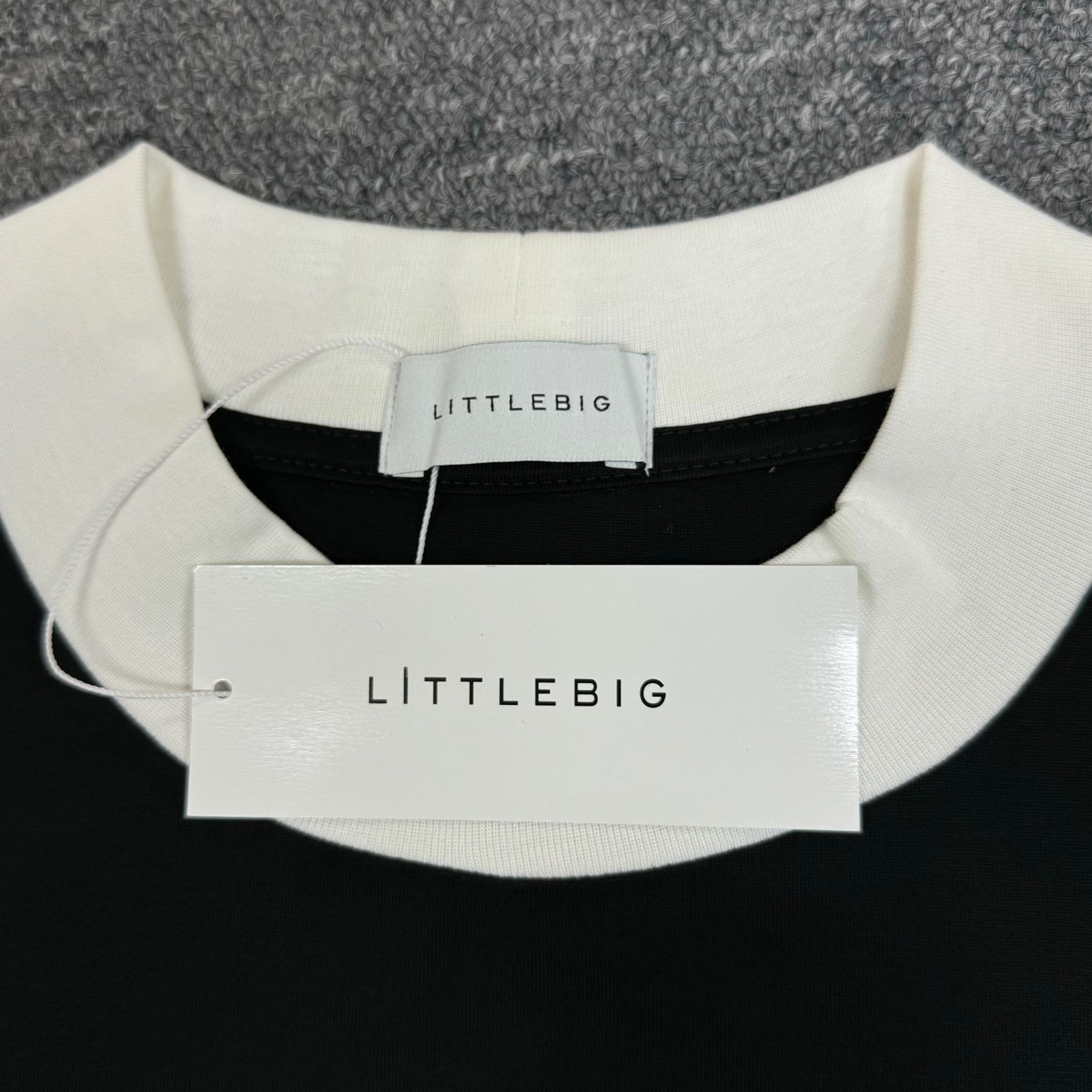 定価18700円 新品 LITTLEBIG 23AW COMBI CS コンビ カットソー 切替 