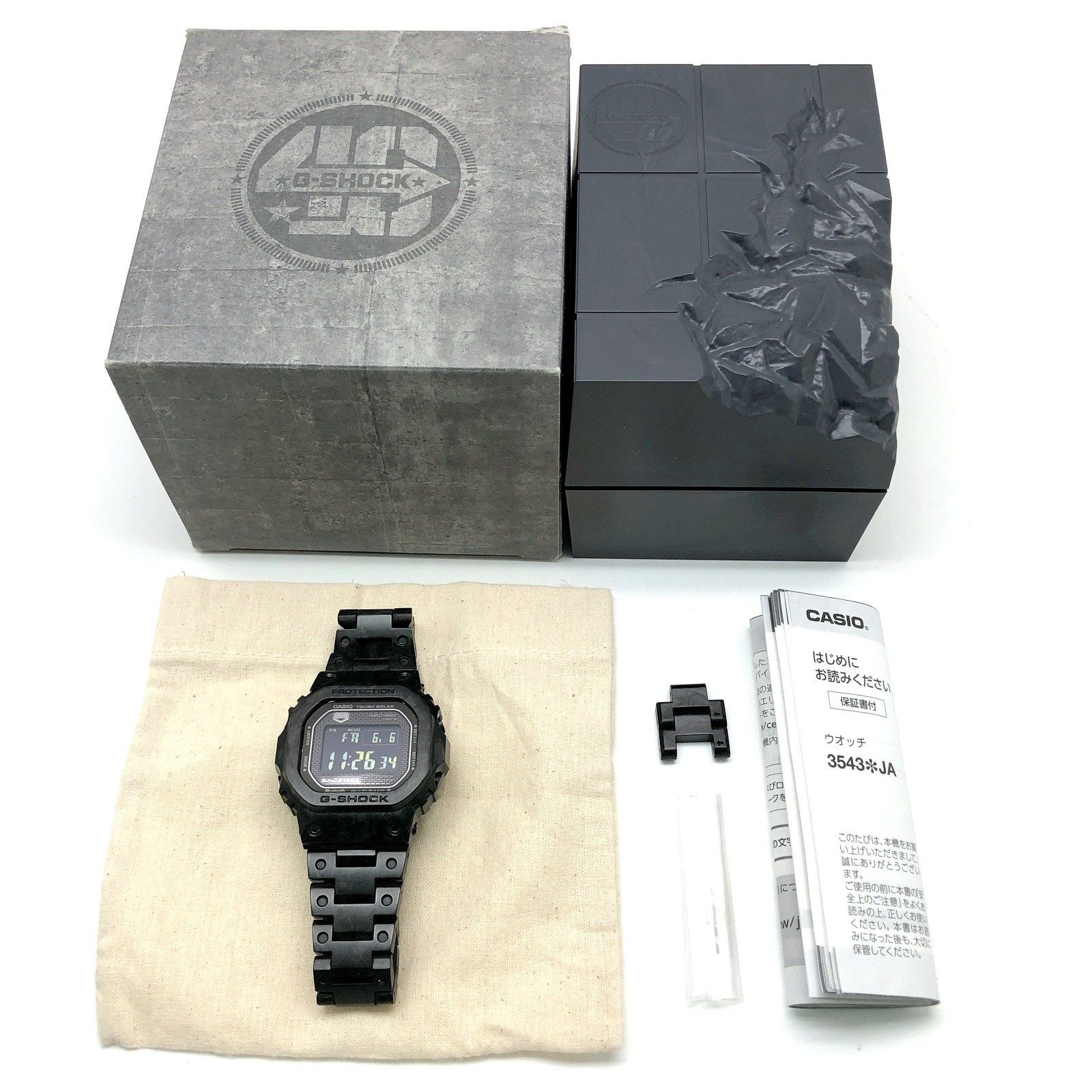 G-SHOCK ジーショック GCW-B5000UN-1 40周年記念 カーボンエディション 