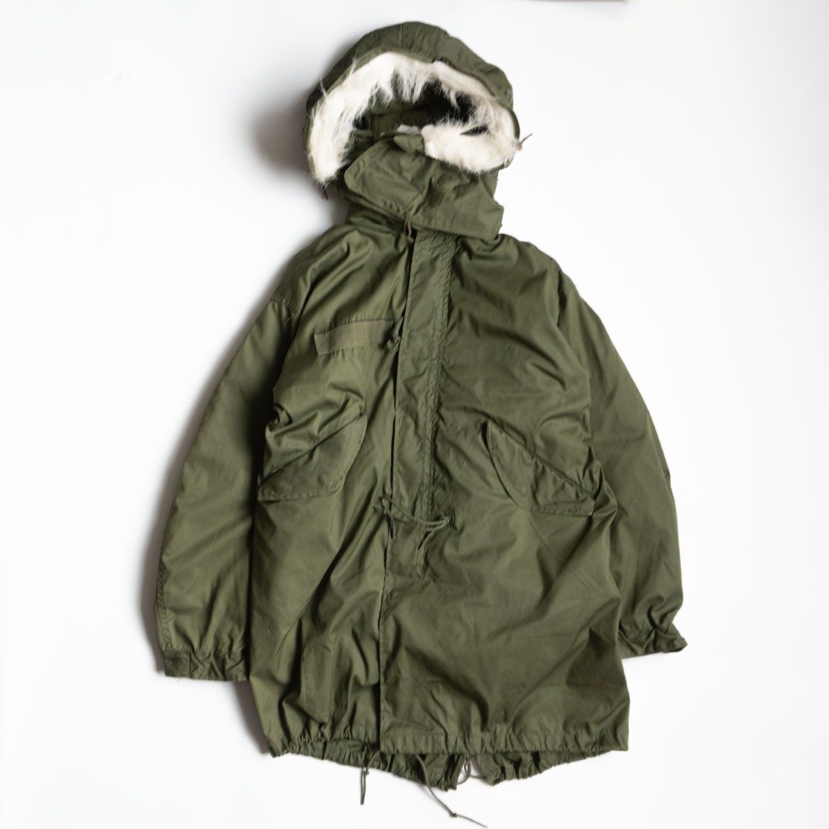 美品/72年製】US ARMY【70S/M-65 モッズコート】S フルセット
